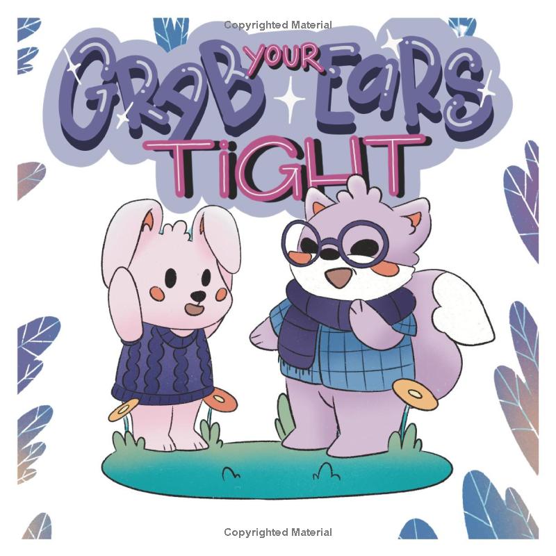 The cover showcases two adorable animal characters dressed in cozy sweaters, emphasizing a playful interaction. The colorful background enhances the inviting atmosphere of the book.
Children's book, cover art, animal characters, illustration, vibrant colors, cozy sweaters, playful moment, children's literature, cute design, storytelling, creative artwork, graphic design, rabbit, fox, friendship, whimsy, illustrator, youth book, playful animals, imagination, colorful background, whimsical style