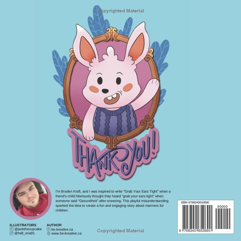 Grab Your Ears Tight - Colouring Book